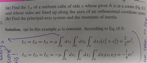 rotational dynamics - Very Basic Question: Calculation of Moment of ...