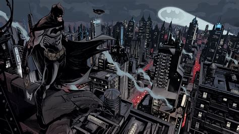 Batman DC Comics The Dark Knight Comics Artwork Gotham Gotham City Bat ...