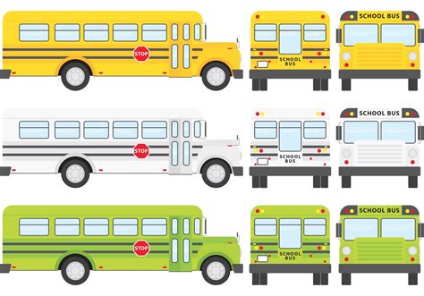 School Bus Vectors 90578 Vector Art at Vecteezy