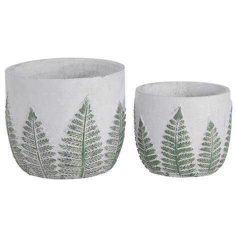 Round Fern Planters — JA Lyttle