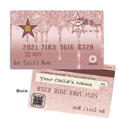 Child's Play Credit Card Fake Credit Cards for Kids - Etsy