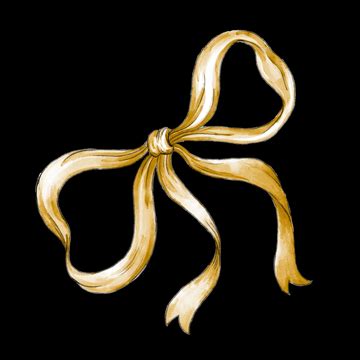 Bow Gold Ribbon Vector Art PNG Images | Free Download On Pngtree