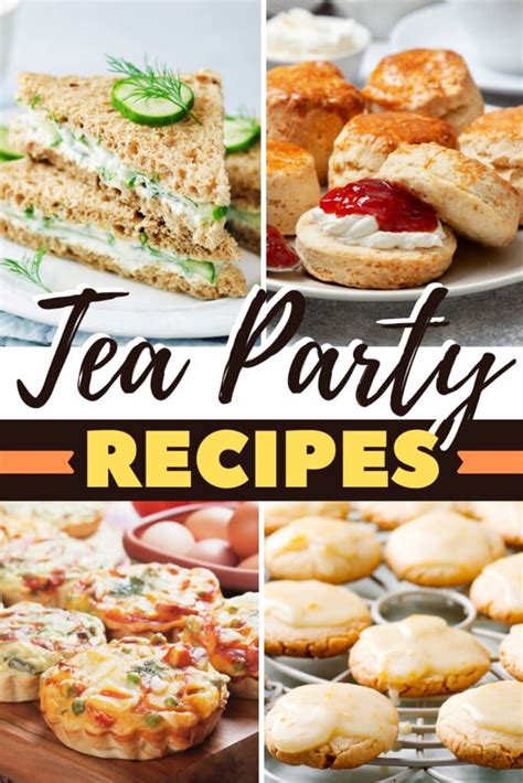 30 Afternoon Tea Party Recipes - Insanely Good