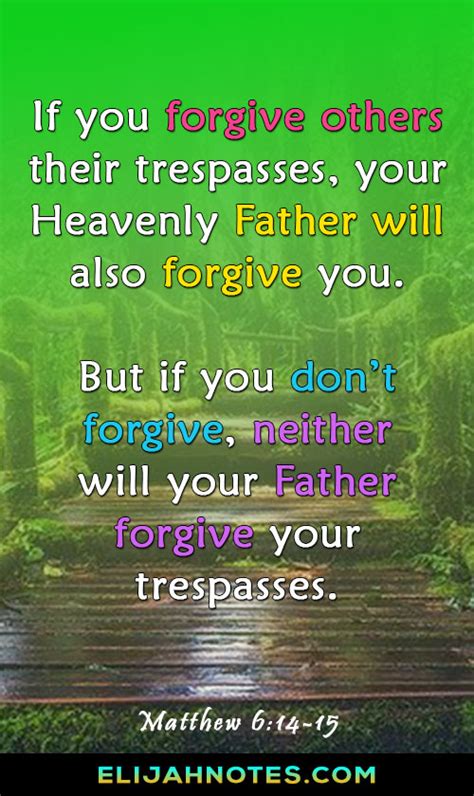 Top 10 Bible Verses About Forgiveness - Elijah Notes