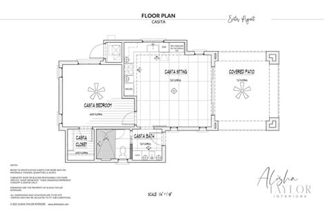 Gorgeous Guest House Floor Plans & Interior Design Ideas | Alisha Taylor