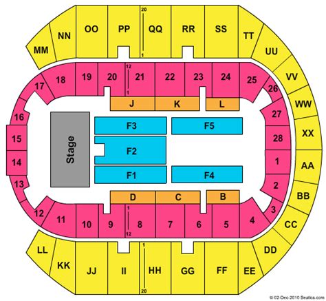 Disney On Ice Tickets | Seating Chart | Mississippi Coast Coliseum ...