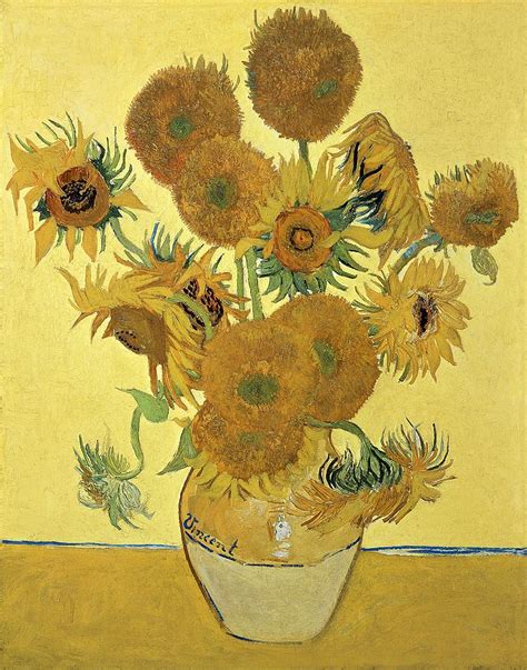 Van Gogh's Sunflower Paintings - SUNFLOWER