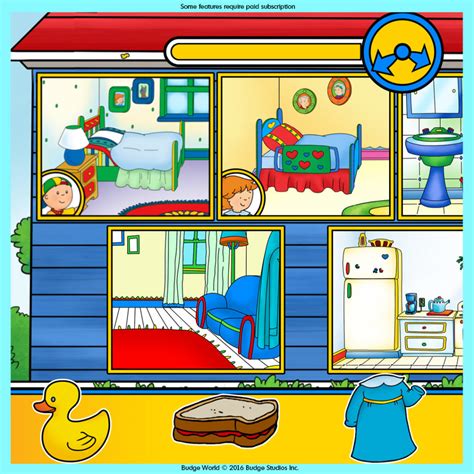 NEW APP! Budge World launches with a World of NEW Caillou games!