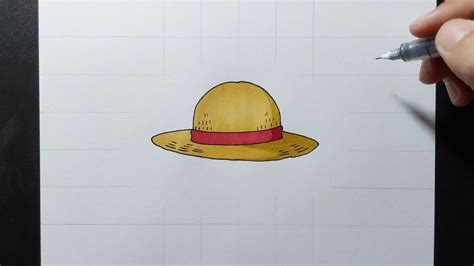 Luffy Straw Hat Drawing