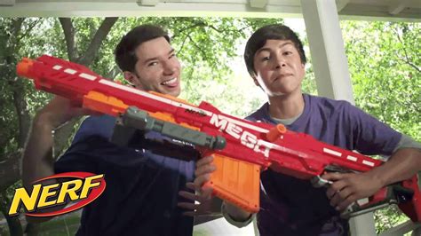 Nerf MEGA Centurion Sniper Rifle Blaster Gun W/ Magazine Darts NOT ...