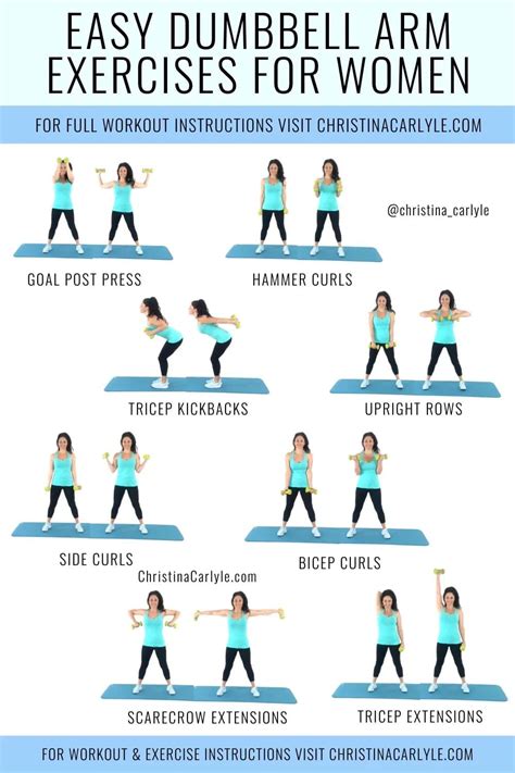 Dumbbell Exercises for Toned and Strong Arms