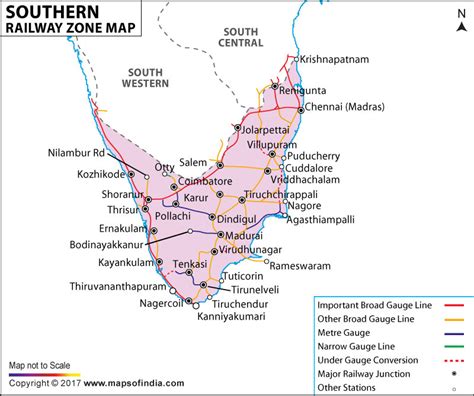 Railway Map Of South India – Verjaardag Vrouw 2020