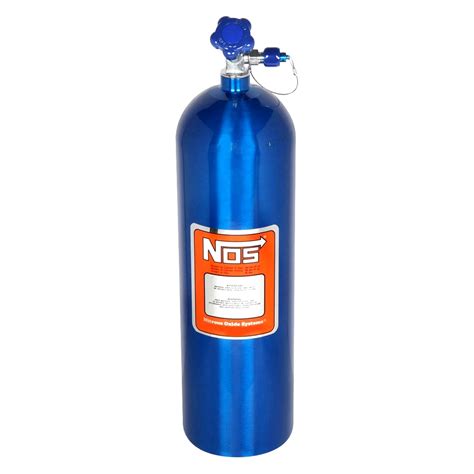 Nitrous Oxide Systems® 14750-ZR1NOS - Nitrous Bottle with Racer Safety