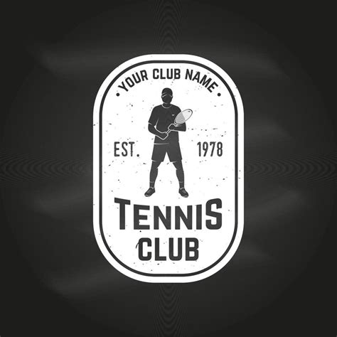 Tennis club. Vector illustration. 13275415 Vector Art at Vecteezy