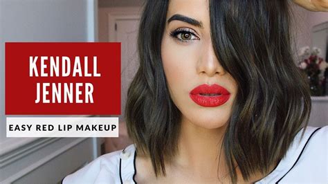 Kendall Red Lipstick | Lipstutorial.org