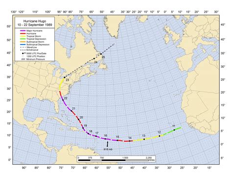 Hurricane Hugo - September 21-22, 1989