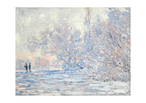 Claude Monet - Winter Landscape — Spiffing Prints