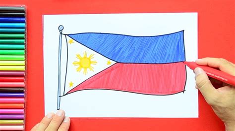 Philippines Flag Picture Drawing - Flag Philippines Filipino Philippine ...