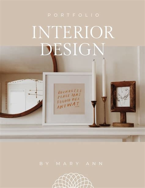 Interior Design Portfolio Template | Cabinets Matttroy