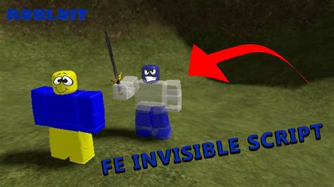 Invisible roblox script