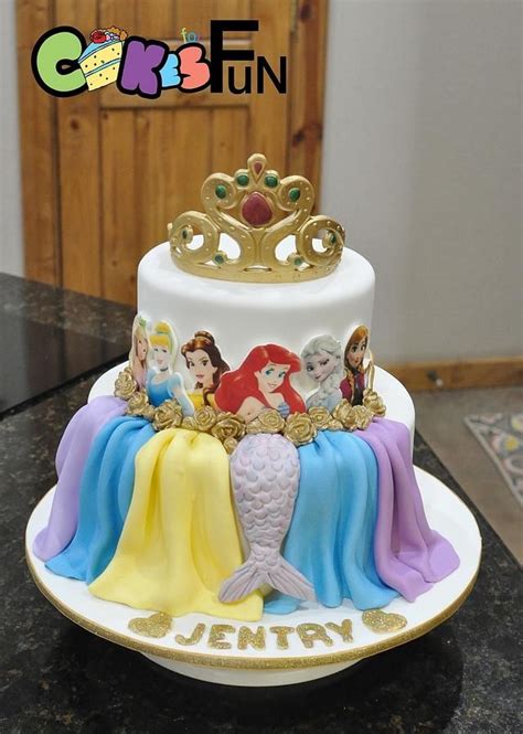 Disney Princess Dress Cake - Aria Art