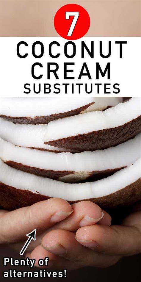 7 Ideas For A Coconut Cream Substitute | Greedy Gourmet