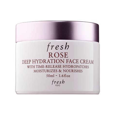 Rose & Hyaluronic Acid Deep Hydration Moisturizer - Fresh | Sephora