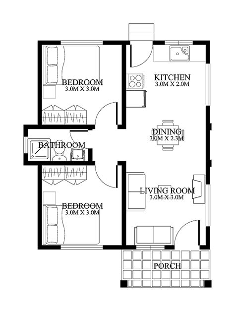 Small House Design – 2012001 | Pinoy ePlans | Small house floor plans ...