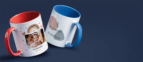 Personalised Mugs: Custom Printed Photo Mugs | Vistaprint AU