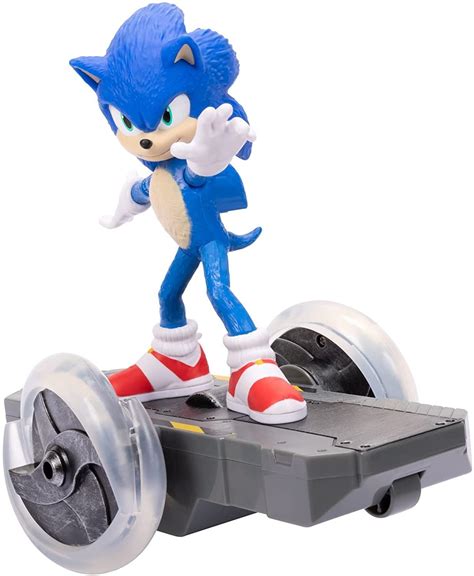 Buy Sonic the Hedgehog Sonic 2 Movie - Sonic Speed RC Vehicle, Blue ...