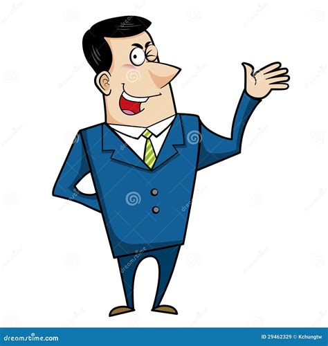 Cartoon Business Man Royalty Free Stock Images - Image: 29462329