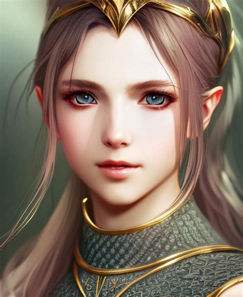 Anime Girl - Realistic Portrait Digital Art by Robert Lancione - Pixels