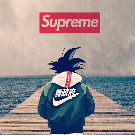 Goku Supreme Hoodie Wallpaper