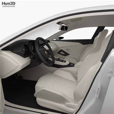 Lamborghini Estoque with HQ interior 2008 3D model - Vehicles on Hum3D