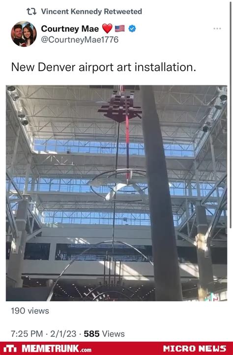 New Denver airport art installation