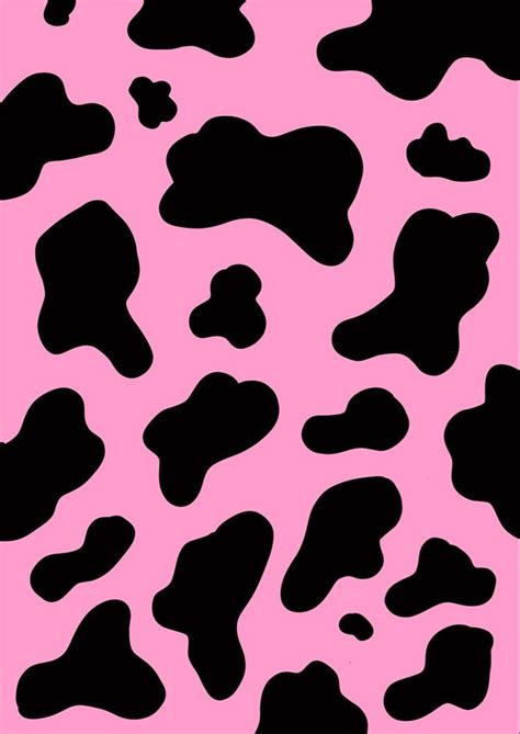 Pink Cow Print Cow Print Wallpaper Cow Wallpaper Iphone Wallpaper