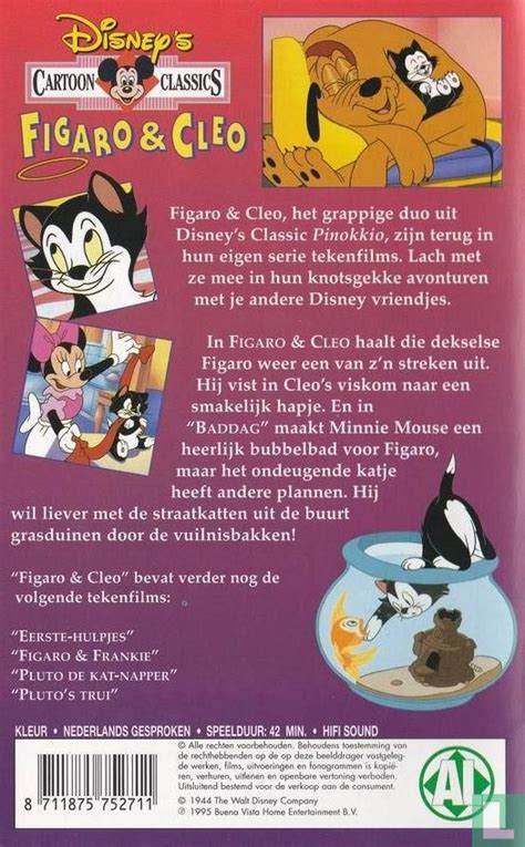 Figaro & Cleo VHS (1995) - VHS video tape - LastDodo