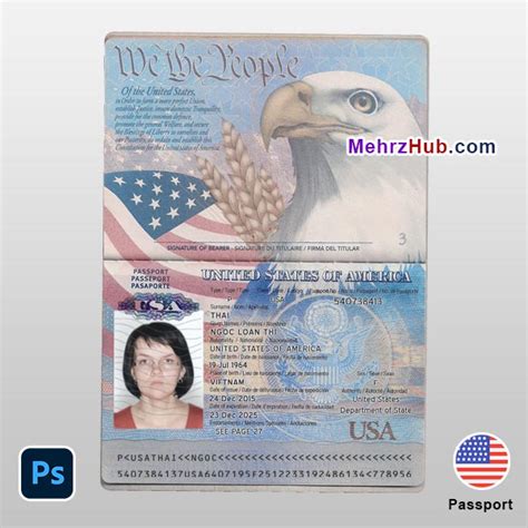 Usa Passport Sample Scannable Passports Maker Passports News Online