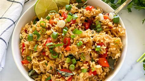 Spicy Thai Fried Rice Recipe