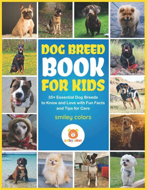 Buy Dog Breed Book for Kids: 35+ Essential Dog Breeds to Know and Love ...