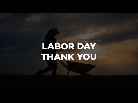 Labor Day Thank You | Church Fuel | WorshipHouse Media