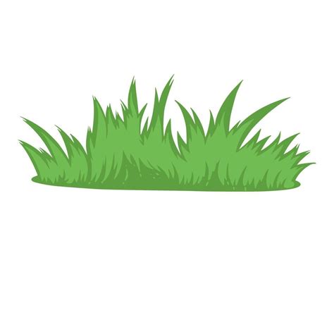 Grass Cartoon Illustration Vector 42407989 Vector Art at Vecteezy