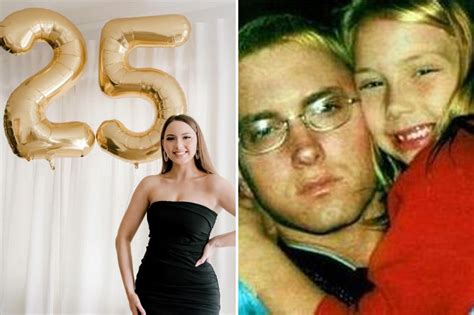 Eminem's daughter Hailie looks all grown up in a stunning strapless dress as she celebrates 25th ...