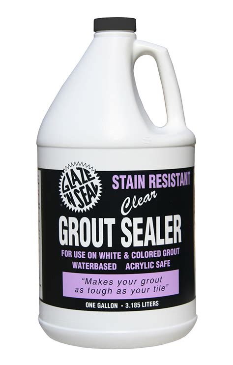 Grout Sealer - Glaze 'N Seal