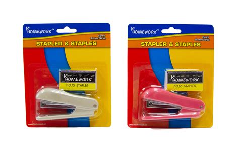 Wholesale Mini Staplers - 500 Staples Included - DollarDays