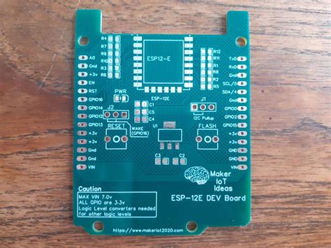 ESP8266-12E in Arduino Form Factor - Share Project - PCBWay