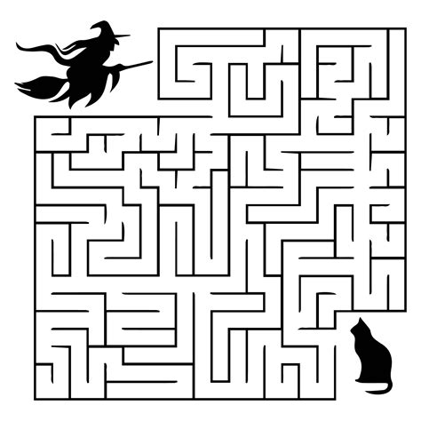 15 Best Printable Halloween Mazes And Puzzles PDF for Free at ...