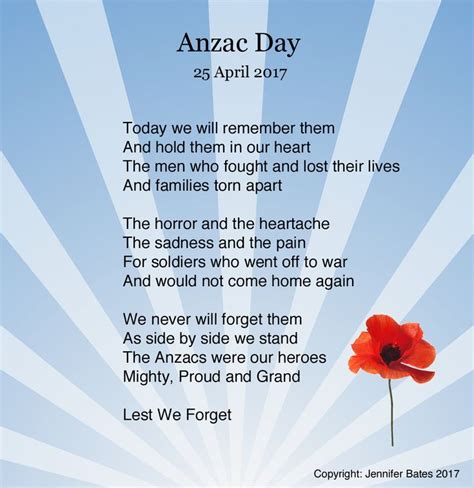 Remembering the Anzacs #poem #poetry #anzacday | Anzac day quotes ...