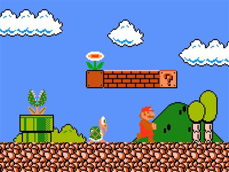 Pixel Mario Wallpapers Images Photos Pictures Backgrounds