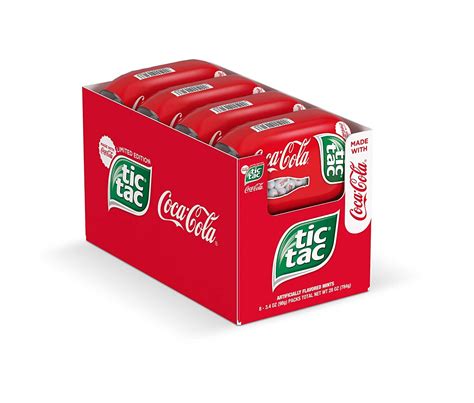 Tic Tac Unveils Limited Edition Coca Cola Flavor 55 Off